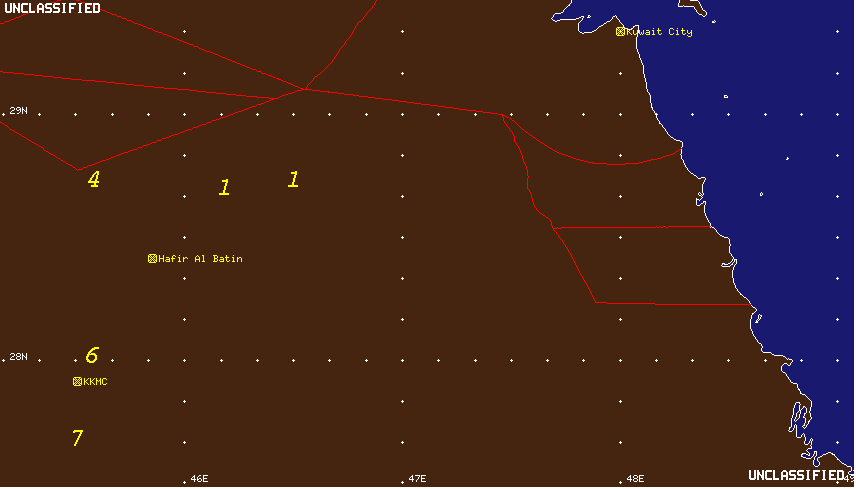 Scanned map of Czech Detections