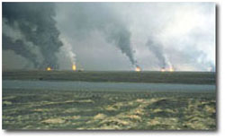 oil well fires in Kuwait
