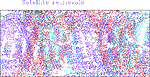 Figure A-12. Locations of global network of polar-orbiting satellite retrievals