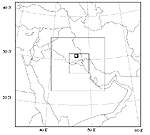 Figure A-16. COAMPS nested grid