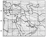 Figure A-27. NOGAPS sea level contous for 0000 UTC on 03/09/91