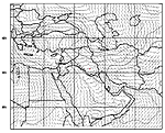 Figure A-31. NOGAPS sea level contours for 1200 UTC on 03/11/91