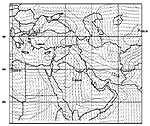 Figure A-33. NOGAPS sea level contours for 1200 UTC on 03/12/91