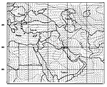 Figure A-35. NOGAPS sea level contours for 1200 UTC on 03/13/91