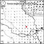 Figure A-61. 2000 MM5 Grid 3 predicted