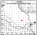 Figure A-64. 2000 MM5 Grid 3 predicted