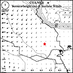 Figure A-65. 2000 COAMPS Grid 3 predicted