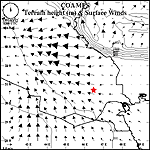 Figure A-68. 2000 COAMPS Grid 3 predicted