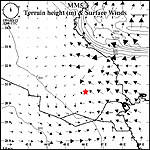 Figure A-70. 2000 MM5 Grid 3 predicted