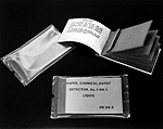 Figure 11. Photograph of British one-color detector paper provided by UK Ministry of Defence