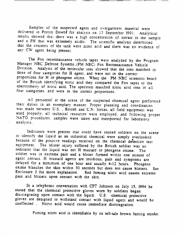 Letter from Assistant Secretary of Defense for Chemical/Biological Matters, No Subject, undated