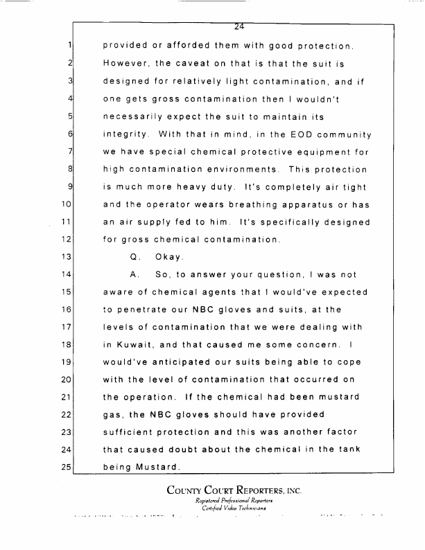 Interview with Major Jonathan Watkinson, October 16, 1997