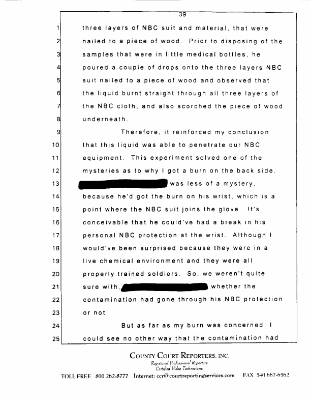  Interview with Major Jonathan Watkinson, October 16, 1997