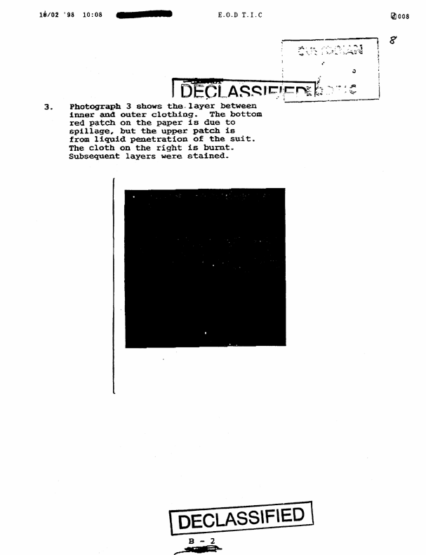 Report from 21st EOD Squadron Group, Subject:�Report on the Resealing of the Salabiyah Chemical Container,� August 25, 1991