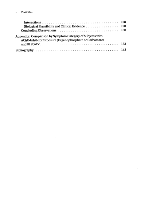 Cecchine, G., et al., A Review of the Scientific Literature as it Pertains to Gulf War Illnesses: Pesticides,  Volume 8, RAND, 2000.