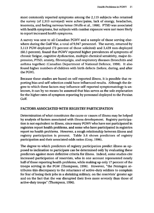 Cecchine, G., BA Golomb, LH Hilborne, DM Spektor, and C.R. Anthony, A Review of the Scientific Literature as it Pertains to Gulf War Illnesses: Pesticides, RAND, Volume 8: June 2000.