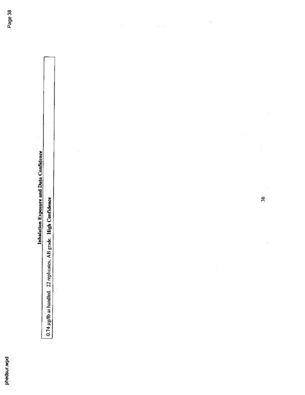   US Environmental Protection Agency, Office of Pesticide Programs, �PHED Surrogate Exposure Guide,� August 1998.