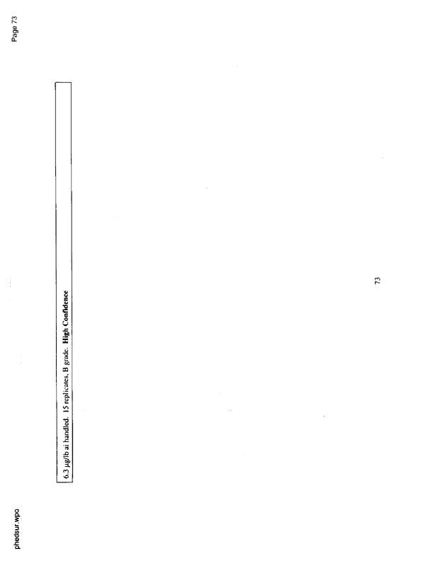   US Environmental Protection Agency, Office of Pesticide Programs, �PHED Surrogate Exposure Guide,� August 1998.