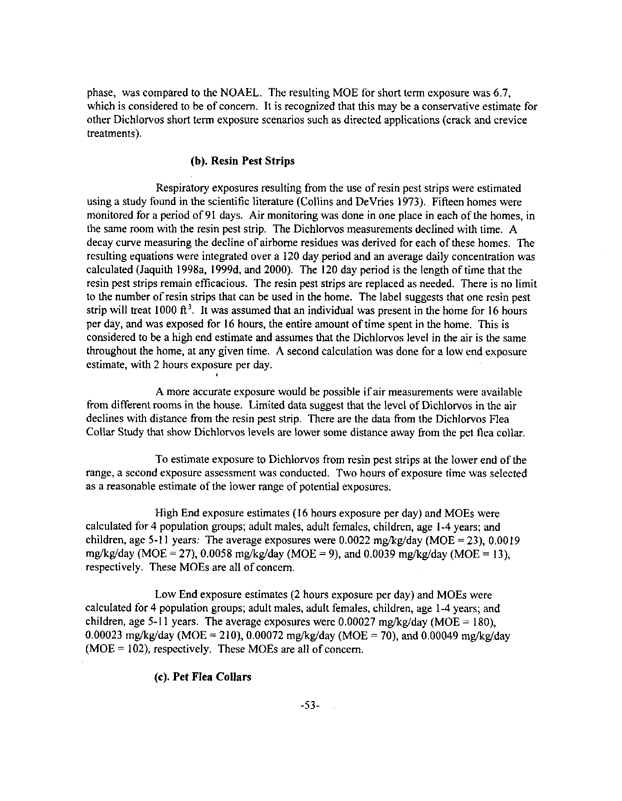 US Environmental Protection Agency, Subject: 