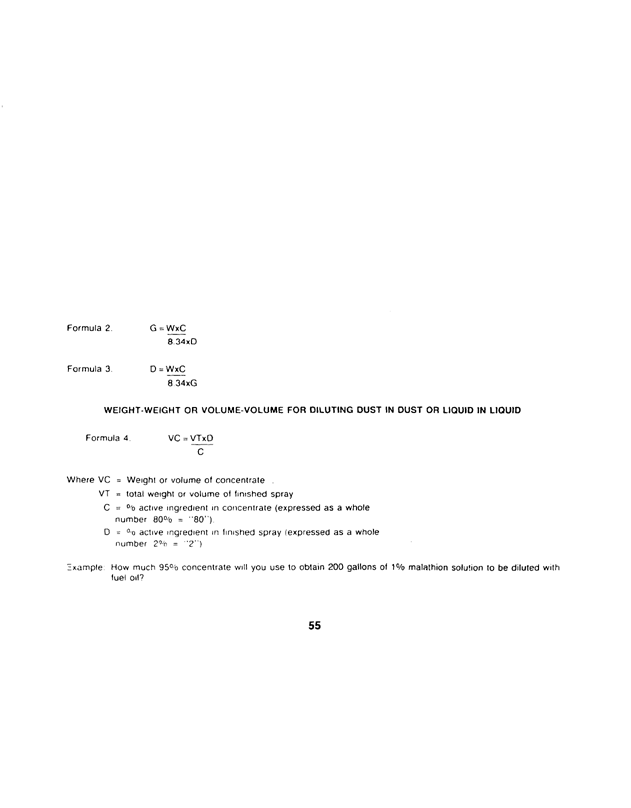 Armed Forces Pest Management Board, Technical Information Memorandum No. 24, �Contingency Pest Management Pocket Guide,� 3rd ed., April 1988.