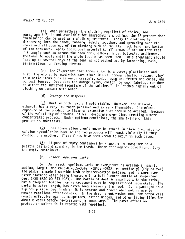   Coulston International Corporation, Label with Directions for Use for Permethrin Arthropod Repellent, Easton, PA, May 1990.