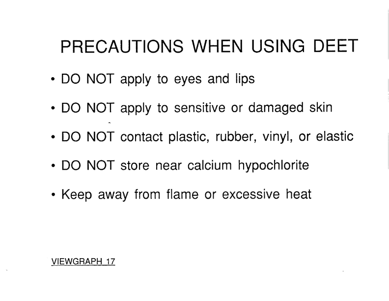   Coulston International Corporation, Label with Directions for Use for Permethrin Arthropod Repellent, Easton, PA, May 1990.
