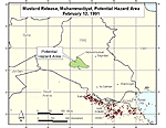 Mustard Release, Muhammadiyat, Potential Hazard Area February 12, 1991